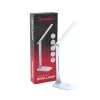 Stolná lampa Hawk HW-LAMP01 biela LED nastaviteľný jas, nastaviteľné rameno