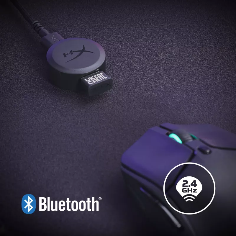 HyperX Pulsefire Haste 2 - bezdrôtová herná myš (čierna)