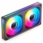 Ventilátor Jonsbo ZB-240 240mm ARGB PWM čierny — Infinity-Mirror dizajn