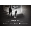 Ručná baterka Nitecore MT1A Pro — LED 50 lm, USB nabíjateľná, 1100 mAh, hliník, vodotesná, nárazuvzdorná, čierna