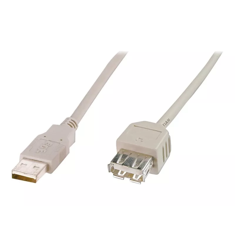 USB predlžovací kábel Digitus AK-300202-018-E 1,8 m
