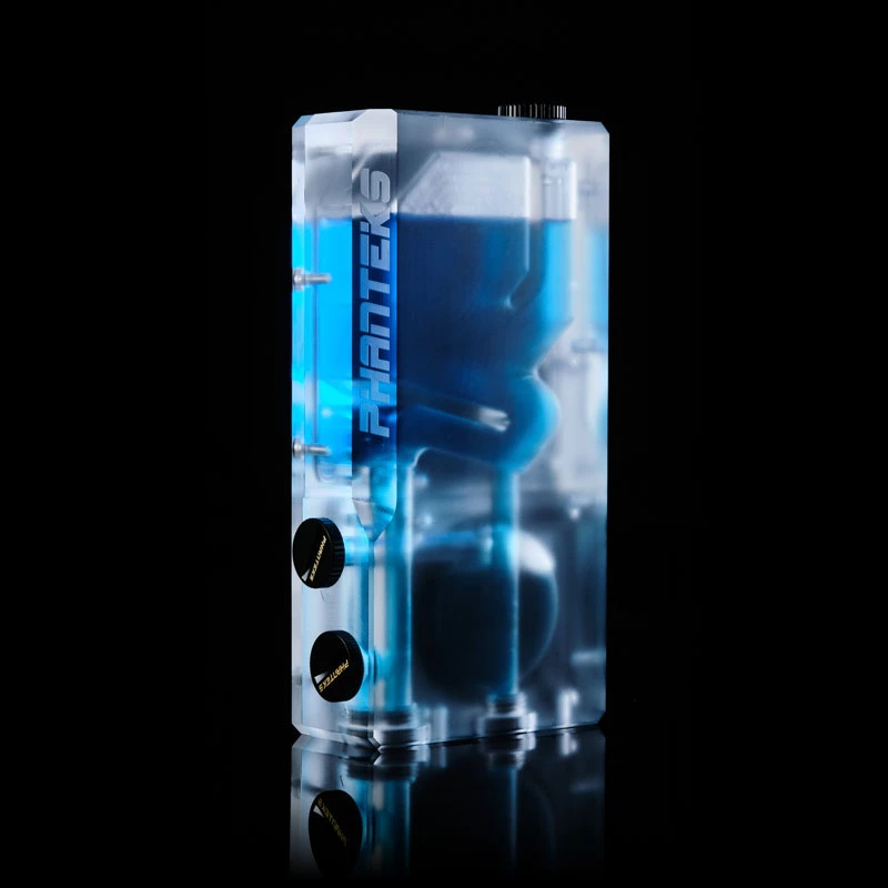 Phanteks Glacier R160C nádrž, priehľadná akrylová zadná doska, DRGB LED
