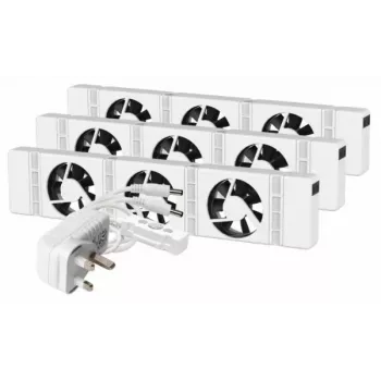 SpeedComfort Trio Set biela ventilátor