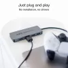 USB hub Green Cell HUB-GC-A4A — 4-portový USB-A 3.0 hub