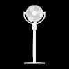 Xiaomi Smart Standing Air Circulation Fan BHR9849EU biela – inteligentný 3D stojanový ventilátor