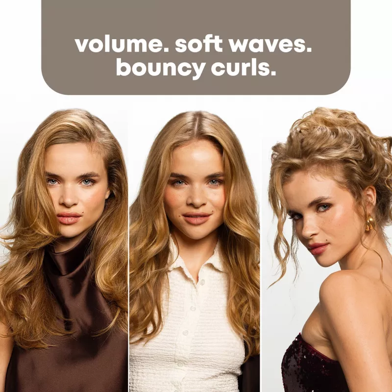 Styler na vlasy Revamp Multi Style Revolve CL-3500-EU 3-in-1 – kefa, fén, objemová kefa