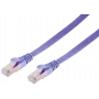 Sieťový kábel ShiverPeaks BS75511-SL0.25V fialový 0,25 m Cat7 U/FTP STP