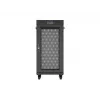 Racková skriňa LANBERG FF01-6624-23BL 24U samostatne stojaca 19 palcov 600×600 mm IP20 čierna