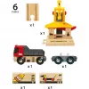 BRIO World nakladacia stanica nákladu, herná budova