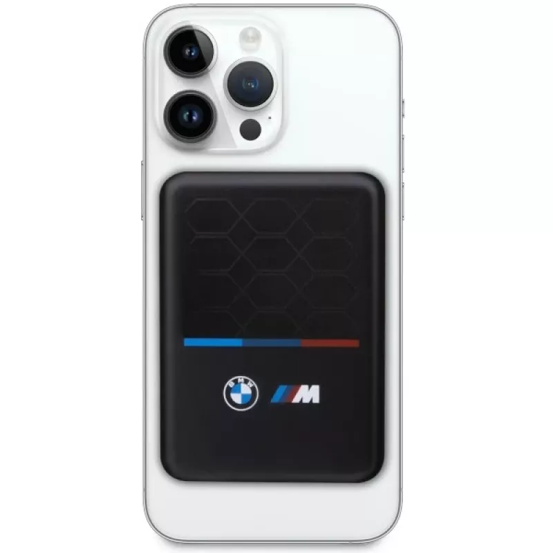 Prenosná BMW powerbank indukčná BMPBMS3K22PGVK5W 3000mAh
