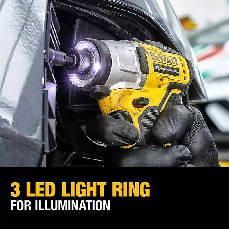 DeWALT DCF801D2-QW elektrický skrutkovač/rázový uťahovač