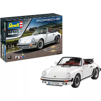 Die-cast modelové vozidlo REVELL 50 Years of Porsche 911 G-Modell mierka 1:24