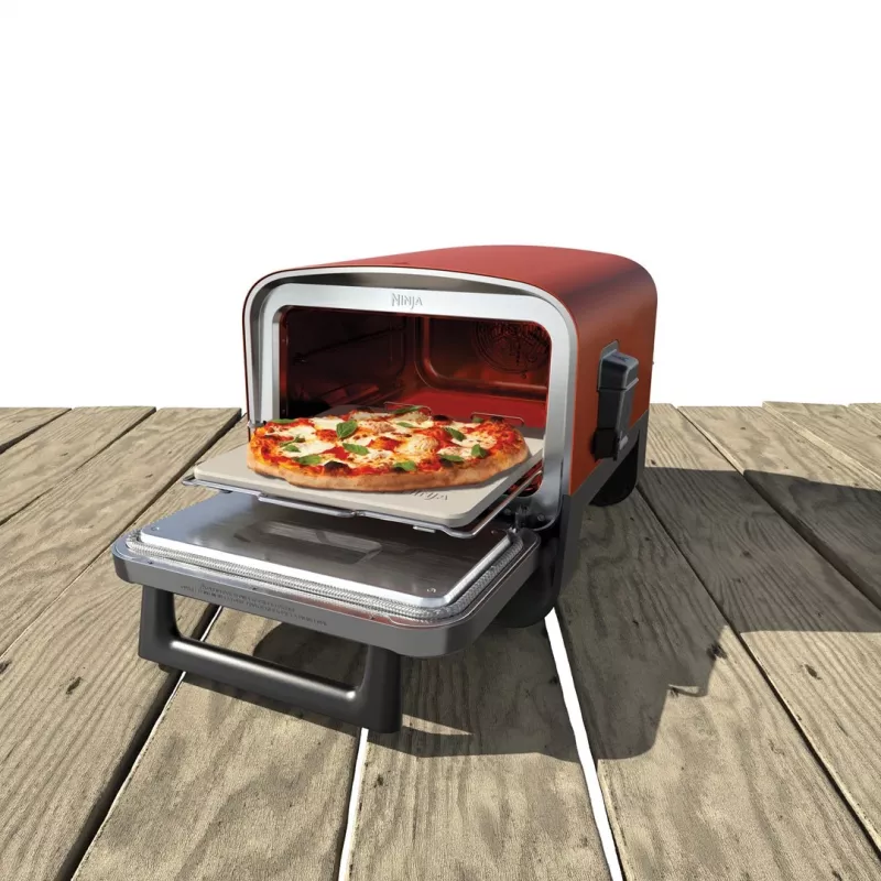 Ninja Woodfire OO101EU elektrická vonkajšia rúra, pec na pizzu a udiareň, 2400 W