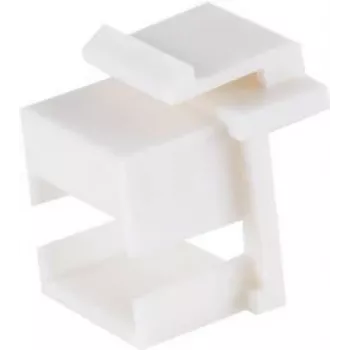 Keystone modul ShiverPeaks BS08-10123 plochý biely plast
