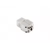 Keystone modul Lanberg KSF7-2000 plochý nerez