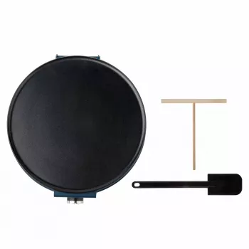 Prístroj na palacinky JATA JECR1000 1200 W čierna modrá 30 cm