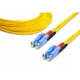 Lightwin vysokokvalitný duplexný optický patch kábel - SM - LSH - LSH (LDP-09 LSH-LSH 5.0)