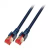 EFB-Elektronik RJ45 patch kábel Cat.6 S/FTP LSZH čierny 0,25 m výrobca: EFB Elektronik (K5515.0,25)