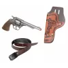 Gonher 201/0 kovový kovbojský revolver na 8 nábojov s puzdrom