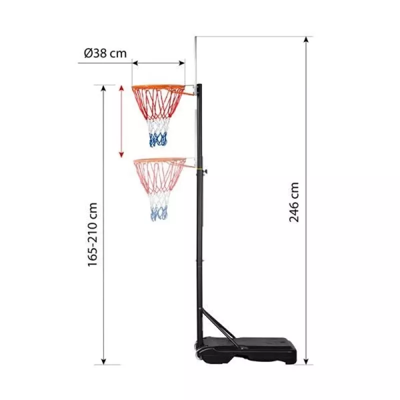 NILS ZDK018 - basketbalový kôš
