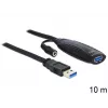 USB kábel DeLOCK USB3.0-A - USB3.0-A 10m
