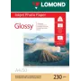 Lomond fotografický atramentový papier lesklý 230 g/m² A4, 50 listov