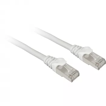 Sharkoon ethernetový patch kábel biely