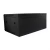 19 inch nástenná skriňa 9HE B600 / T450mm jednodielna čierna SMC-séria