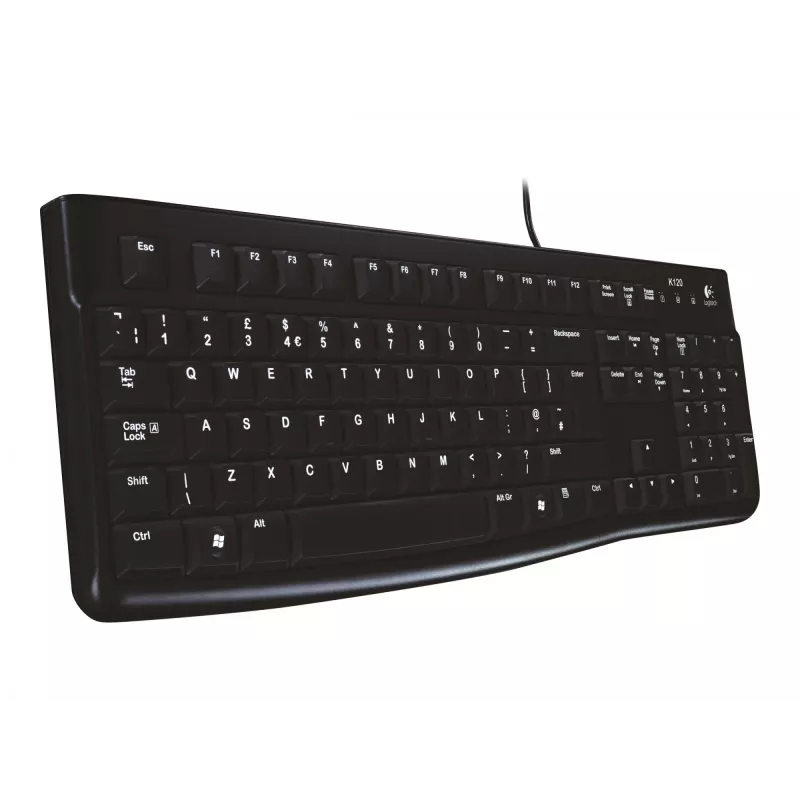 Klávesnica Logitech K120 káblová klávesnica
