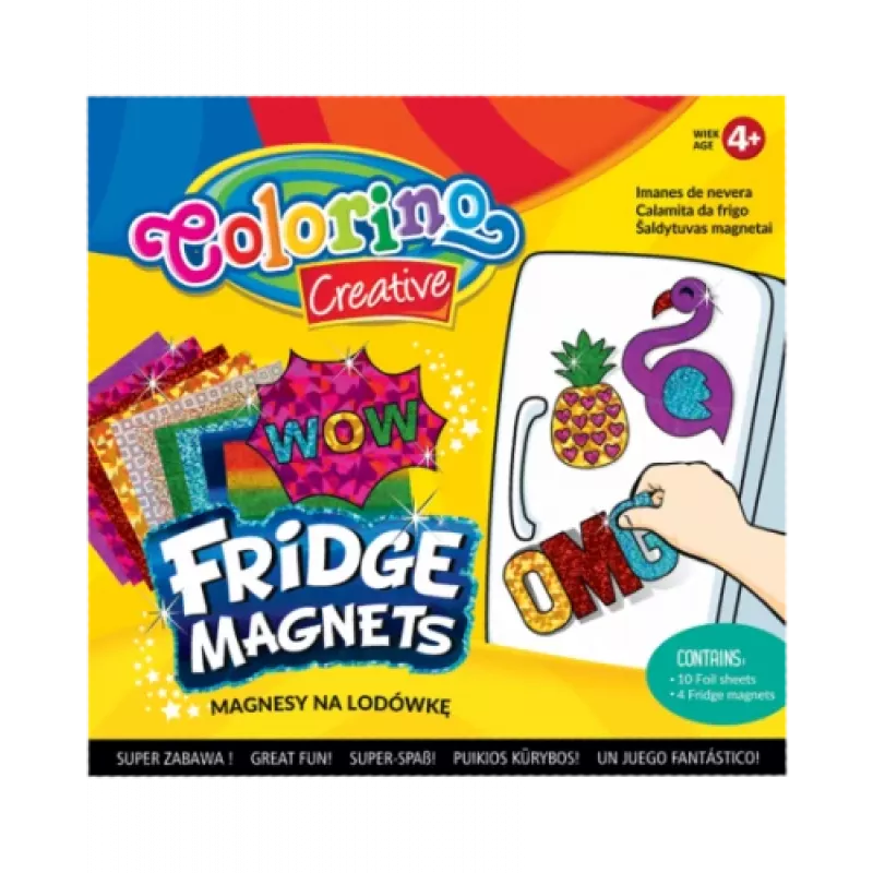 Colorino Creative magnetky na chladničku Mix NR.1