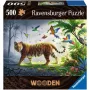 Drevené puzzle tiger v džungli (505 dielikov)