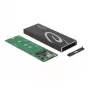 Puzdro na SSD DeLOCK 42003 externé puzdro pre M.2 SATA SSD s USB Type-C