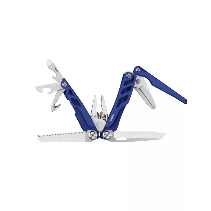 Multitool Nextool FLAGSHIP Pro NE20271 16-in-1 zatvárací nôž multitool, nerezové čepele, modrý, 11 cm zložený