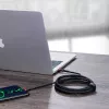 Baseus Cafule PD2.0 100W Flash-Charging USB na Type-C kábel (20V 5A) 2m červená+čierna