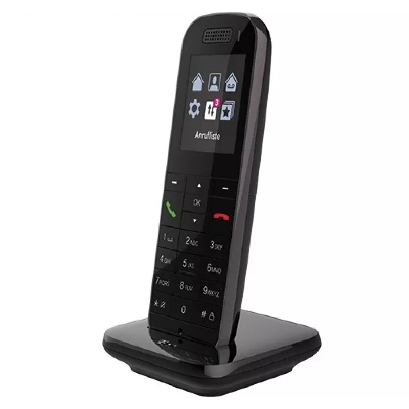 Telekom Speedphone 52 DECT telefón s identifikáciou volajúceho čierny