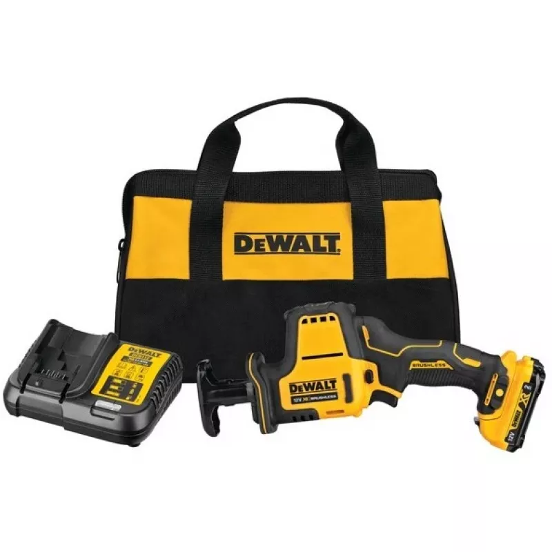 DeWALT DCS312D2-QW šabľová píla 2800 zdvihov/min čierna, žltá