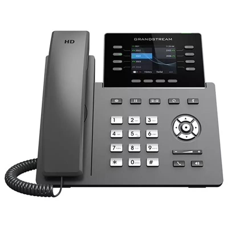 IP telefón Grandstream Networks GRP2624 čierny