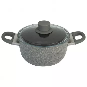 Indukčný granitový hrniec s pokrievkou Ballarini Murano - 2.8 ltr