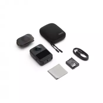 Akčná kamera DJI Osmo 360 Standard Combo – 8K Ultra HD, 120 MP CMOS, 240 fps, elektronická stabilizácia, 2