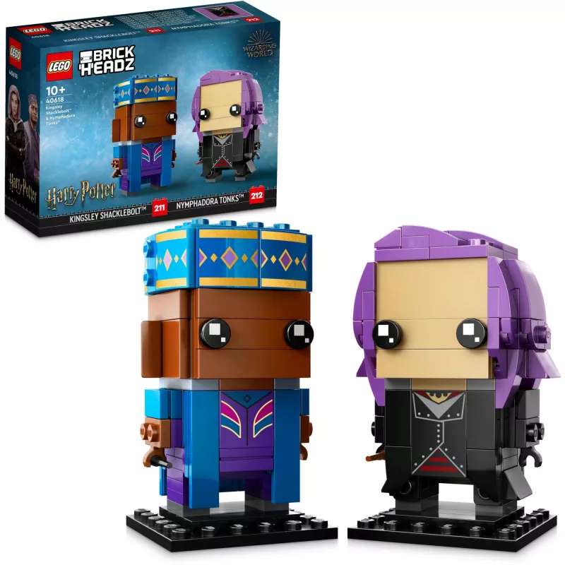 Lego Brickheadz Harry Potter 40618 Kingsley Shacklebolt a Nymphadora Tonks
