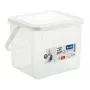 Nádoba na čistiace prostriedky Rotho Basic 4,5 l model 1770201100RP, priehľadný technopolymér s vekom a otvorom na zavesenie
