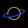 Manta SNL38BLT Style Neon Lights Planet dekoratívna LED lampa