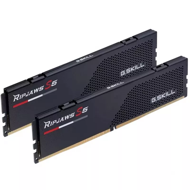 DIMM 64 GB DDR5-6000 (2x 32 GB) Dual-Kit, pamäť čierna, F5-6000J3636F32GX2-RS5K, Ripjaws S5, INTEL XMP