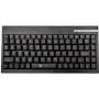 Káblová USB klávesnica GETT CleanType Easy Basic Compact — QWERTZ nemecké rozloženie, čierna