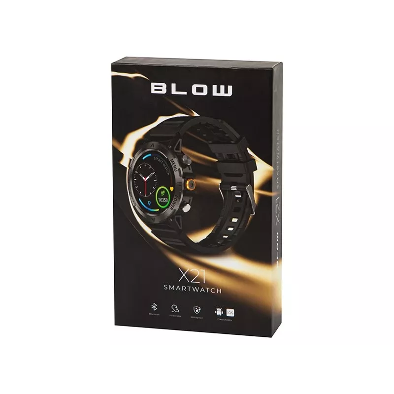 Smartwatch Bluetooth BLOW X21 čierna