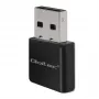 Wi‑Fi USB adaptér QOLTEC NANO 56986 — Mini-N, USB 2.0, 802.11n