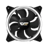 Ventilátor darkFlash DR12 PRO 12 cm čierny 1200 ot/min hydraulické ložisko