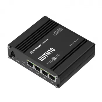 Teltonika RUTM10 Bezdrôtový router Gigabit Ethernet Dual-Band (2,4 GHz / 5 GHz) čierny