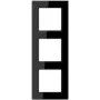 JUNG AC 583 SW – čierna – duroplast – 84 mm – 226 mm