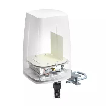 Omnidirekcionálna sieťová anténa QuWireless QuSpot A140S-A, PoE/LAN, 0,694–2,7 GHz, až do 4 dBi, biela